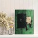 thumbnail image 2 of Qisvanset Framed Canvas Wall Art 12x16 Inch Green John Minimal Typography Bible Print Art, 2 of 5
