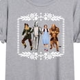 thumbnail image 3 of Wizard of Oz - Oz Group White Border - Juniors Oversized Graphic T-Shirt, 3 of 5