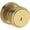 Lifetime Satin Brass, variant on Baldwin En.Vas.Rrr Vashon Single Cylinder Keyed Entry Door Knob Set - Black