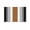 Black, variant on Modern Brown Sun Shade Sail 6.5'x10' Rectangle Outdoor Shade Canopy, Boho Contemporary Geometric Striped Porch Shades Outdoor Sun Blocking Screen, Sunshade Cloth Covers for Patio/Deck/Garden