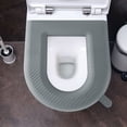 thumbnail image 6 of Waterproof Soft commode Seat Cushion, U Shaped Non slide commode Seat Pad, Washable snug Cover for Standard Household Toilets, 6 of 6
