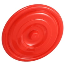 MLINS  Outdoor Waste Bin Lid Trash Can Disposal Trashcans for Bedroom Red