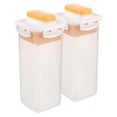 thumbnail image 1 of OFFIGAM 2Pcs Laundry Organizer Container with Airtight Lid for Powder and Liquid Detergent Storage, 1 of 8