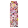 thumbnail image 5 of Kirby Pajama Pants Sleep Pants Soft Elastic Waist PJ Bottoms Lounge Pants, 5 of 7