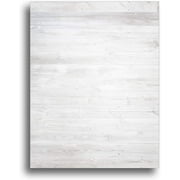 White Wood Background Stationary Paper - 80 Sheets