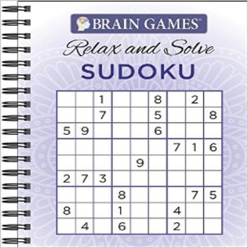 Brain Games Relax N Solve Sudoku Puzzles Walmart Canada