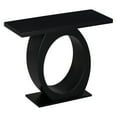 thumbnail image 6 of EUROCO 39.4" Console Table,Sofa Table Entryway Table with Egg-Shaped Base,Narrow Wood Accent Tables for Living Room,Hallway,Foyer,Black, 6 of 7