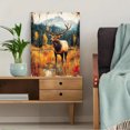 thumbnail image 5 of Majestic Elk Canvas Wall Art， Suitable for Living Room， Dining Room， and Gallery Wall Decor., 5 of 8