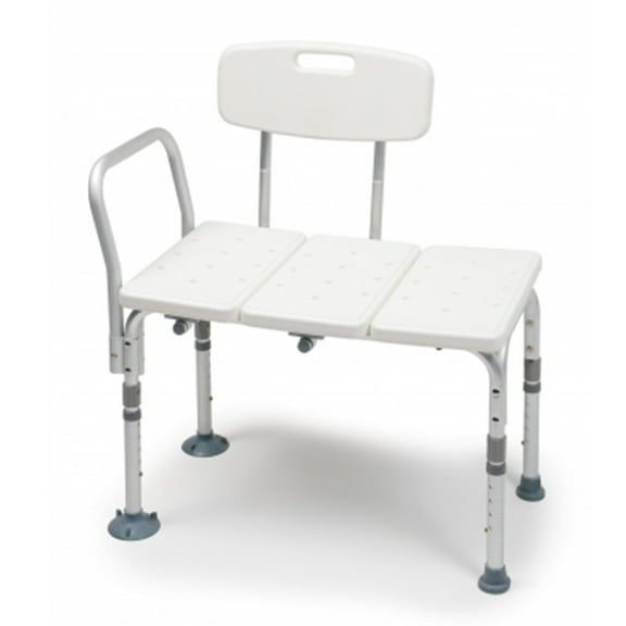 Graham Field Knock Down Transfer Shower Bench Seat 350 Pound Capacity