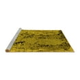 thumbnail image 2 of Ahgly Company Machine Washable Indoor Rectangle Oriental Yellow Industrial Area Rugs, 5' x 8', 2 of 4