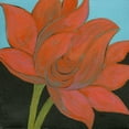 thumbnail image 2 of Fuchs, Jodi 15x15 White Modern Wood Framed Museum Art Print Titled - Bliss Lotus I, 2 of 4
