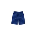 thumbnail image 1 of Aeropostale - Pantalones cortos de entrenamiento atléticos a cuadros para hombre, azul, grande, 1 of 1