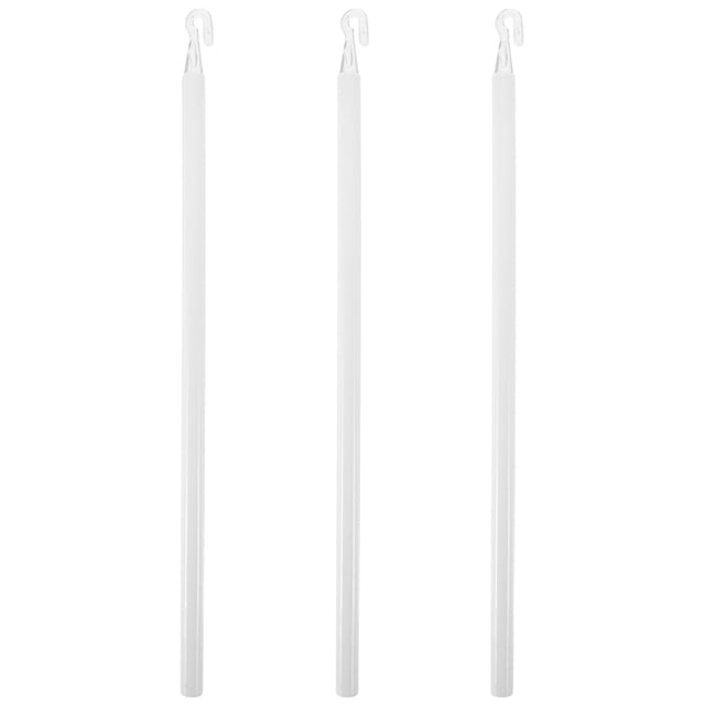 Varillas de plástico para persianas, varillas de tracción para cortinas verticales, accesorios para cortinas, 3 uds.