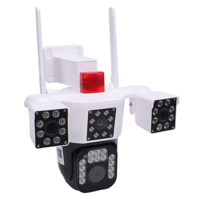 Cámara de Seguridad Zoom 10x Para Exteriores, Detección Inteligente, Aviso Por Voz, Con Resistente Al Agua IP66