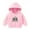Pink, variant on Zwiiyzr 2025 Girls' Sweatshirts Half Zipper Long Sleeve Solid Color Pullover Tops Crop Tops Kids Fleece Sweatshirts For 5-14 Years Gray