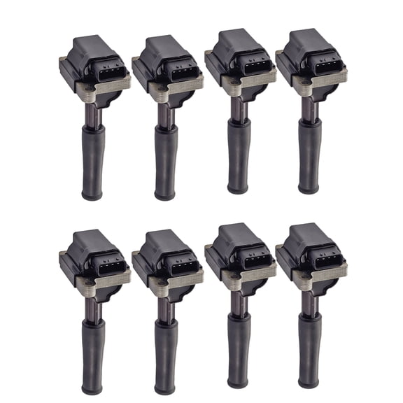 Set of 8 Ignition Coils Compatible with 2000 2001 2002 Jaguar XKR All Models Replacement for UF415 C1323