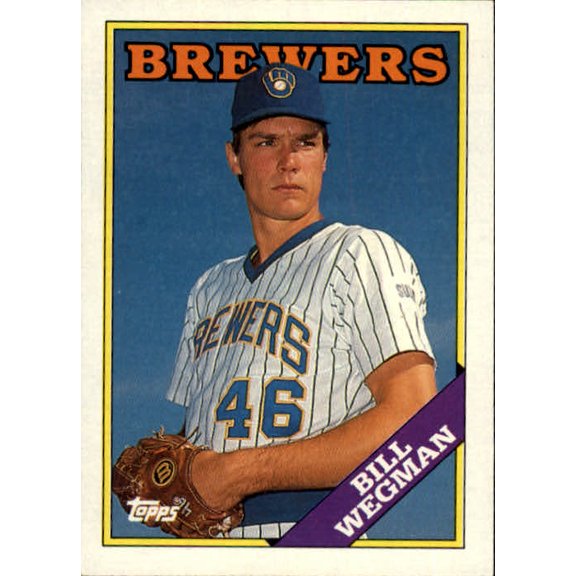 Collectible 1988 Topps #538 Bill Wegman MLB Baseball Trading Card