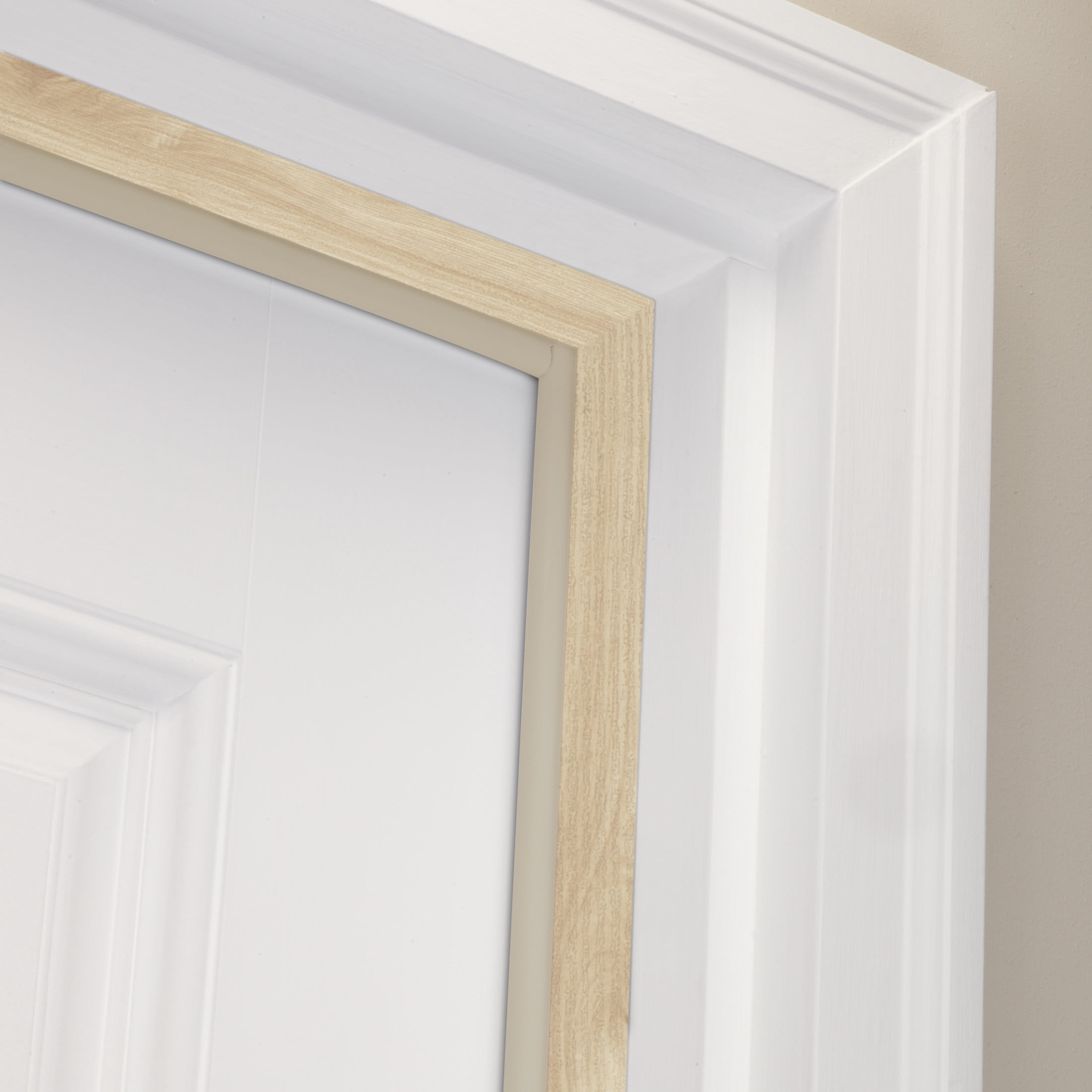 M-D Building Products 52050 Natural Hardwood and Premium Rubber Nail-on Top and Sides Door Seal Kit