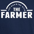 thumbnail image 3 of CafePress - The Man The Myth The Farmer T Shirt - Men's Classic Graphic Cotton T-Shirt, 3 of 4
