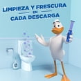 thumbnail image 5 of Discos Activos Gel Limpiador Continuo para Sanitarios Pato Lavanda Aplicador y 6 Discos de Gel con 36 ml, 5 of 5