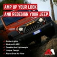 thumbnail image 4 of American Modified Goliath Grille for 07-18 Jeep Wrangler JK with Lights, 4 of 12