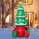 thumbnail image 4 of Adornos de decoración de árbol inflable de Feliz Navidad con luz LED, patio de invierno, jardín, juguetes luminosos iluminados, regalo Inevent HA009425-00, 4 of 6