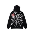 thumbnail image 7 of KOMOO Couple Halloween Spider Hoodie Oversized Big Pocket Loose Hoodies Punk Gothic Harajuku Sweatshirt for Women Men, 7 of 7