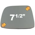 thumbnail image 2 of Flat Driver Side Replacement Mirror Glass for 2003-2006 Jeep Tj W/O Baking Plate, 2 of 4