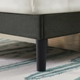 thumbnail image 5 of VECELO 2-Piece Twin Platform Bed Frame with Adjustable Headboard, No Box Spring Needed, Gray, 5 of 9