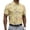 Yellow, variant on Short Sleeve Polo Shirts for Men Collared Button Down Polo Shirts Classic Casual Lightweight Polo Sweatshirt Solid Color Short Sleeve Golf Shirts,Pink 3XL