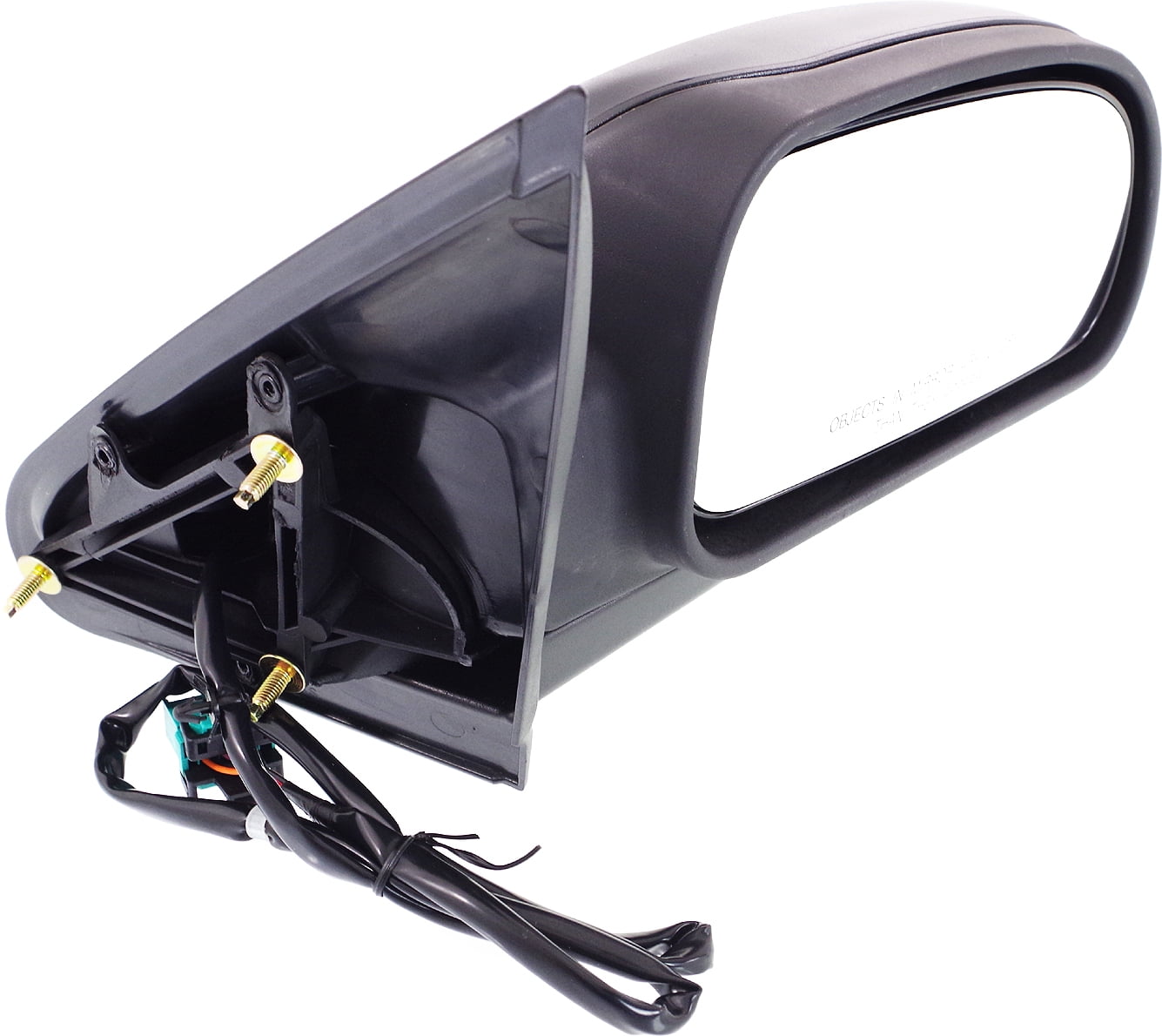 Mirror Compatible With 2002-2009 Chevrolet Trailblazer Gmc Envoy Right Passenger Side Heated Textured Black Kool-Vue