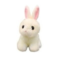 thumbnail image 2 of Agiferg Cute Simulation Rabbit Doll Plush Toy Doll Small White Rabbit Girl Heart Birthday Gift, 2 of 2