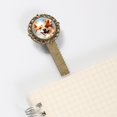 thumbnail image 3 of Pixel dog Book Mark: Lace Bookmark in Antique Bronze - a Gift for Readers and Book Lovers, 3 of 5