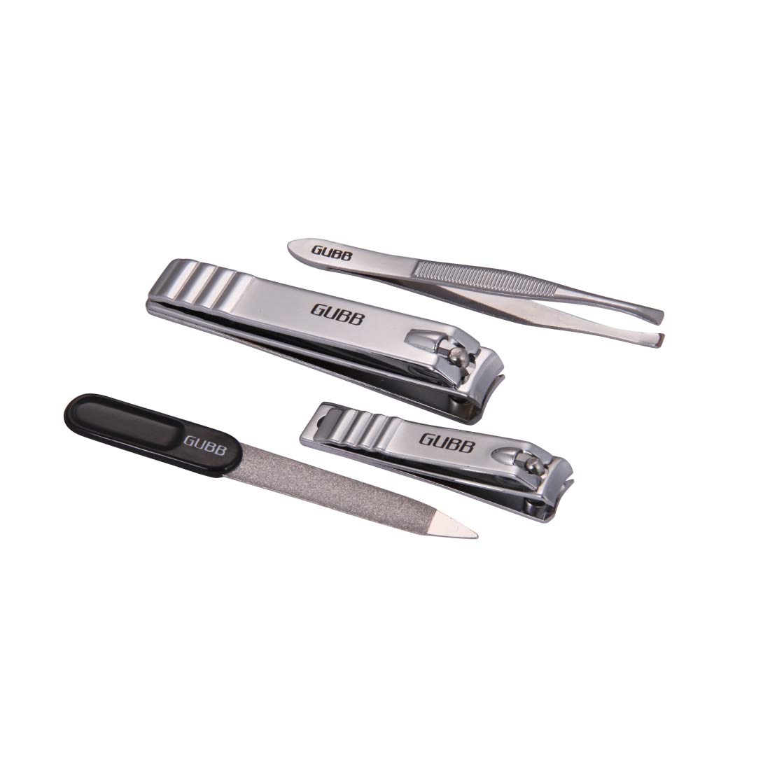 GUBB USA Nail Care Kit Toe Nail, Finger Nail Cutter, Flat tip Tweezer