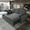 Linen Gray, variant on VANACC Sectional Sofa Bed with Storage and Soft Seat ,Reversible Pull Out Couch for Living Room,Gray