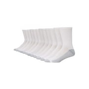 Hanes Men's Max Cushion Big & Tall Crew Socks, 12-Pack