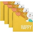 thumbnail image 5 of Dreamtimes Easter Bunny Eggs Cloth Napkins Set of 1, Oversized Washable Reusable Polyester Dinner Table Napkins for Family, Restaurant, Party Decor, 20"x 20", 5 of 7