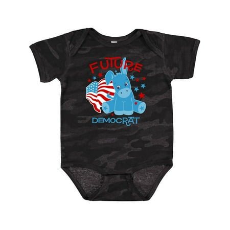 

Inktastic Donkey Future Democrat Gift Baby Boy or Baby Girl Bodysuit