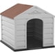 thumbnail image 2 of Casa Casita Hogar Refugio Interior Exterior Mascota Perro Ideal Raza Chica Plástica Resistente Confortable RIMAX, 2 of 7