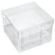 thumbnail image 1 of Soporte de agua de caja acrílica perfecl Jarrón cuadrado decorativo 16 hoyos, 1 of 5