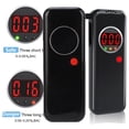 thumbnail image 3 of Digital Breath Tester, Sound Light Alarm Drunk Meter Plastic  For Testing, 3 of 8