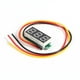 thumbnail image 3 of DC 0-100V 3 cables Mini medidor voltaje voltímetro pantalla LED (rojo), 3 of 6