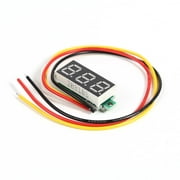Clairlio DC 0-100V 0.28 inch 3 Wire Mini LED Display Gauge Voltage Meter Voltmeter Tools