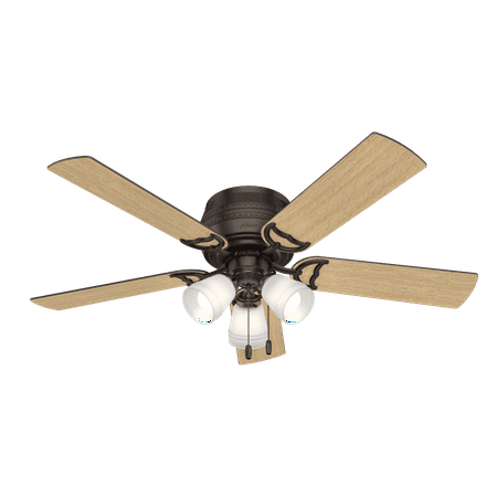 

Hunter 52 Prim Premier Bronze Ceiling Fan with Light Kit and Pull Chain