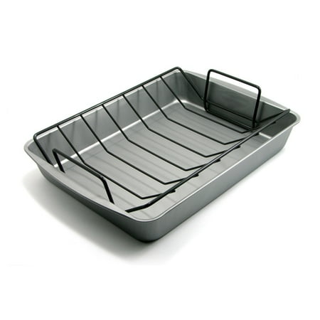 OvenStuff Nonstick Roasting Pan with Rack