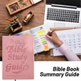thumbnail image 4 of Bible Study Notebook, 66 Page Scripture Journal Planner for Christians, Guided Note Taking, Personal Reflection, Gift for Men Women, Group Study Guide (Pink), 4 of 6