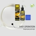 thumbnail image 7 of Lilixerw 100ml Car Headlight Restoration Complete Kit,2-Step Cleaner Polish UV Sealant,Safe for Plastic & Lenses,Includes Sanding Pads,Clear, 7 of 7
