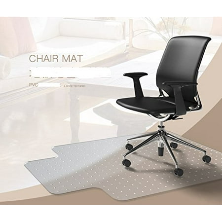 yoshiko office desk chair mat for carpet thick pvc matte 48 x 36
