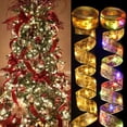 thumbnail image 4 of Cinta de luz de hadas navideña para decoración del hogar, adorno de árbol de Navidad, cadena de Navidad Natal, regalo de Año Nuevo 2023, 2024, 4 of 4