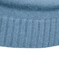 thumbnail image 5 of IROINNID Men's Sweater Turtleneck Long Sleeve Jumper Mid-Length Solid Color Loose Pullover Winter Half High Collar Sweater Coat Undershirt, 5 of 8